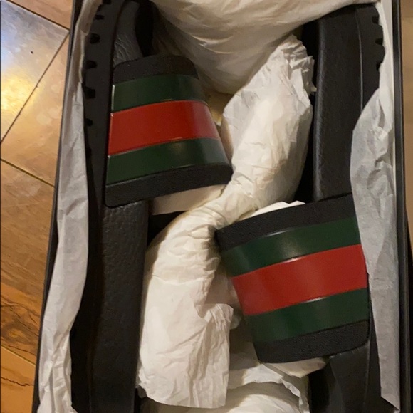 COPY - Gucci web slides authentic size 13